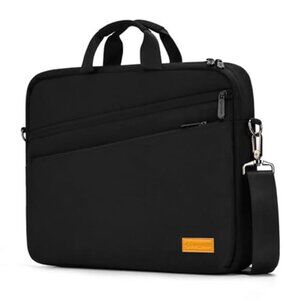 Laptop Shoulder Bag Carrying Case Water Repellent Briefcase 15 16 17 Inch PC